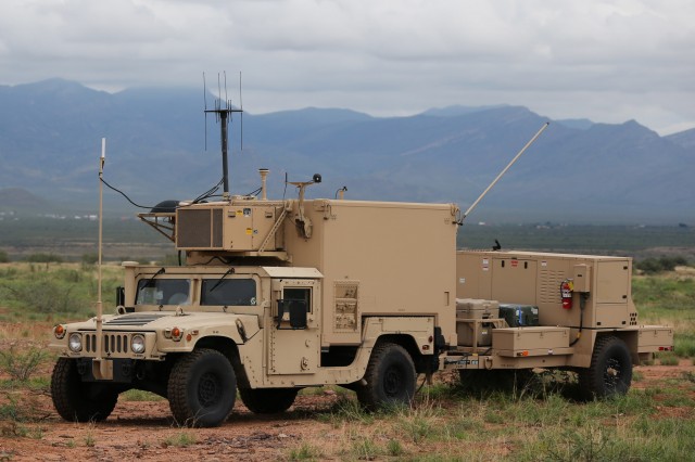 TGS mounted on HMMWV